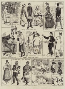 Croquis suggérés par la clôture de l